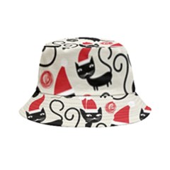 Cute Christmas Seamless Pattern Vector Bucket Hat