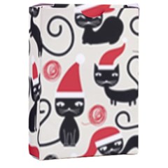 Cute Christmas Seamless Pattern Vector Playing Cards Single Design (Rectangle) with Custom Box