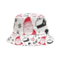 Christmas Themed Seamless Pattern Inside Out Bucket Hat View4