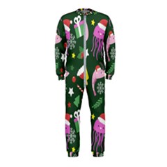 Colorful Funny Christmas Pattern OnePiece Jumpsuit (Kids)