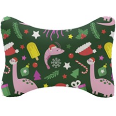 Colorful Funny Christmas Pattern Seat Head Rest Cushion