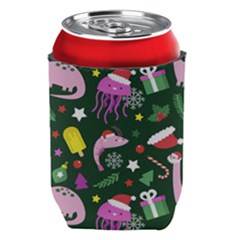 Colorful Funny Christmas Pattern Can Holder