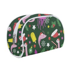 Colorful Funny Christmas Pattern Make Up Case (Small)