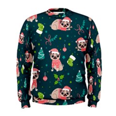 Pattern Christmas Funny Men s Sweatshirt by Semog4