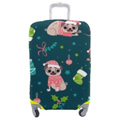 Pattern Christmas Funny Luggage Cover (medium) by Semog4