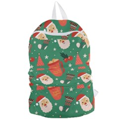 Colorful Funny Christmas Pattern Foldable Lightweight Backpack