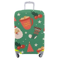 Colorful Funny Christmas Pattern Luggage Cover (Medium)