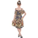 Tree Forest Woods Nature Landscape Kids  Cut Out Shoulders Chiffon Dress View2