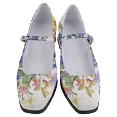 Flower Women s Mary Jane Shoes by zappwaits