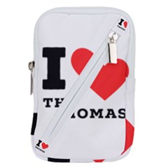 I Love Thomas Belt Pouch Bag (large) by ilovewhateva