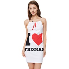 I love thomas Summer Tie Front Dress