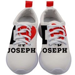 I Love Joseph Kids Athletic Shoes by ilovewhateva