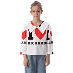 I Love Richard Kids  Sailor Shirt by ilovewhateva