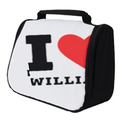 I Love William Full Print Travel Pouch (small) by ilovewhateva