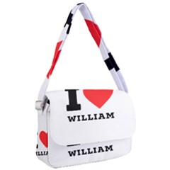 I Love William Courier Bag