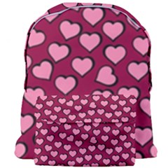 Pattern Pink Abstract Heart Love Giant Full Print Backpack