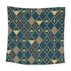 Background Non Seamless Pattern Square Tapestry (large)