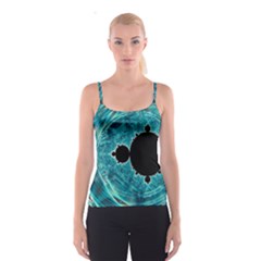 Fractal Abstract Background Spaghetti Strap Top by Ravend