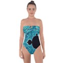 Fractal Abstract Background Tie Back One Piece Swimsuit View1