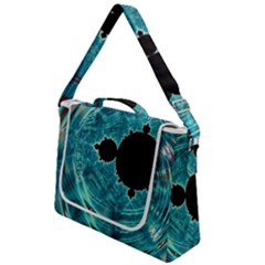 Fractal Abstract Background Box Up Messenger Bag by Ravend