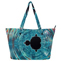 Fractal Abstract Background Full Print Shoulder Bag by Ravend