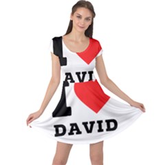I Love David Cap Sleeve Dress by ilovewhateva