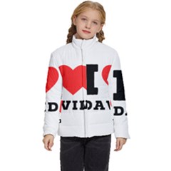 I Love David Kids  Puffer Bubble Jacket Coat by ilovewhateva