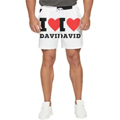 I Love David Men s Runner Shorts by ilovewhateva