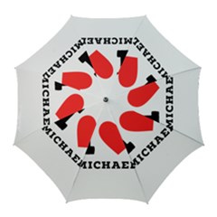I Love Michael Golf Umbrellas by ilovewhateva