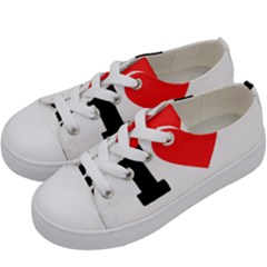 I Love Michael Kids  Low Top Canvas Sneakers by ilovewhateva