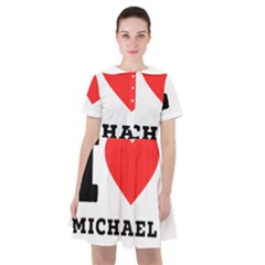 I Love Michael Sailor Dress by ilovewhateva