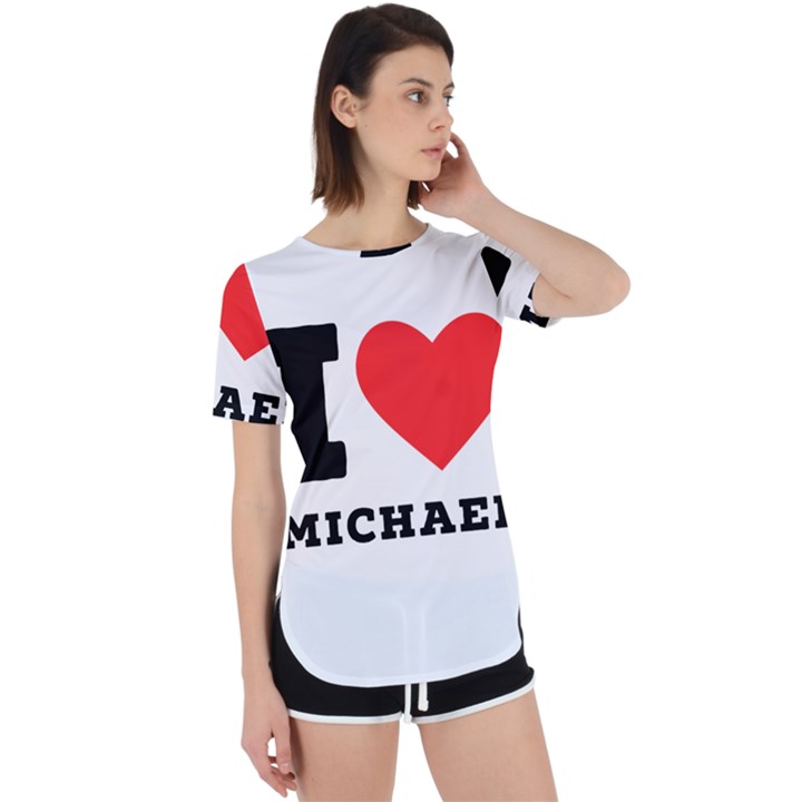 I love michael Perpetual Short Sleeve T-Shirt