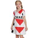 I love michael Kids  Short Sleeve Tiered Mini Dress View2