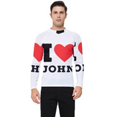 I Love John Men s Long Sleeve Rash Guard by ilovewhateva