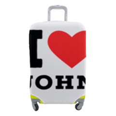 I Love John Luggage Cover (small) by ilovewhateva