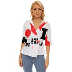 I Love John Lightweight Drawstring Hooded Top by ilovewhateva