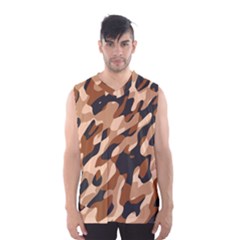 Abstract Camouflage Pattern Men s Basketball Tank Top by Jack14