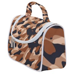 Abstract Camouflage Pattern Satchel Handbag by Jack14