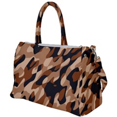 Abstract Camouflage Pattern Duffel Travel Bag