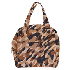 Abstract Camouflage Pattern Boxy Hand Bag by Jack14
