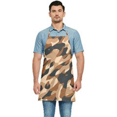 Abstract Camouflage Pattern Kitchen Apron by Jack14