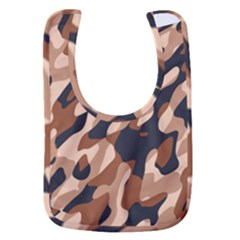 Abstract Camouflage Pattern Baby Bib