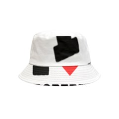 I Love Robert Inside Out Bucket Hat (kids) by ilovewhateva