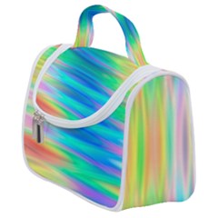 Wave Rainbow Bright Texture Satchel Handbag