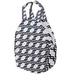 Pattern-monochrome-repeat Travel Backpacks by Semog4