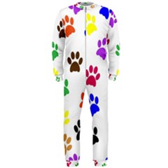 Pawprints-paw-prints-paw-animal Onepiece Jumpsuit (men) by Semog4