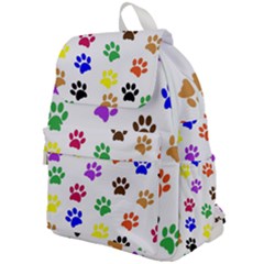 Pawprints-paw-prints-paw-animal Top Flap Backpack by Semog4