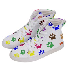 Pawprints-paw-prints-paw-animal Men s Hi-top Skate Sneakers by Semog4