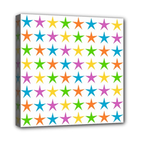 Star-pattern-design-decoration Mini Canvas 8  X 8  (stretched) by Semog4