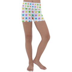 Star-pattern-design-decoration Kids  Lightweight Velour Yoga Shorts by Semog4